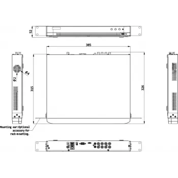 Hikvision iDS-7208HUHI-M2/XT/4A+8/4ALM 5-in-1 8 kanalų hibridinis DVR su AcuSense