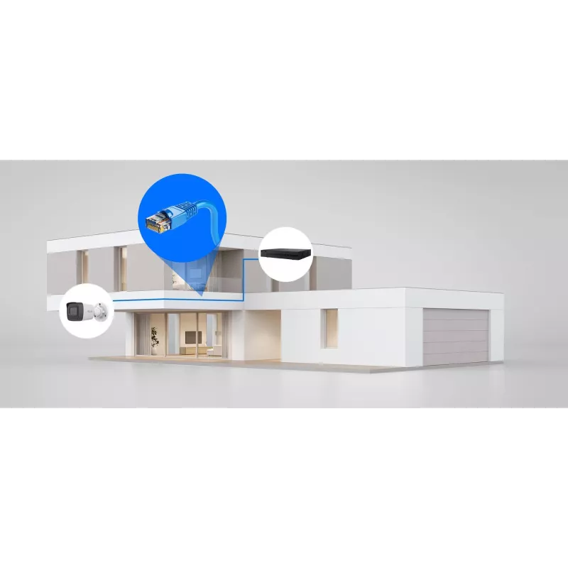 Hilook IPC-B121H-C IP vamzdinė kamera 2MP IR20m PoE