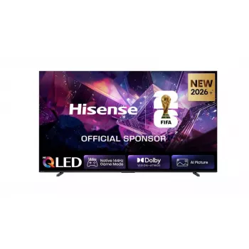 Hisense 100E7DS PRO 100 inch 4K Hi-QLED Smart TV 144Hz HDR WiFi Bluetooth Juoda/Pilka