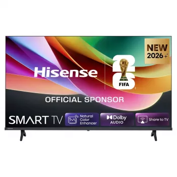 Hisense 32A49S 32 colių (80 cm) išmanusis televizorius HD Ready DLED 60 Hz 8.5 ms HDR Wi-Fi HDMI USB LAN VESA juodos spalvos