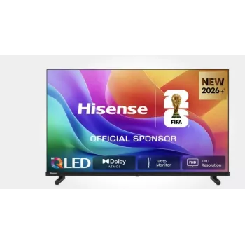 Hisense 40A59S 40 inch (100 cm) Smart TV FHD Hi-QLED 60Hz HDMI USB LAN HDR VESA WiFi Juoda