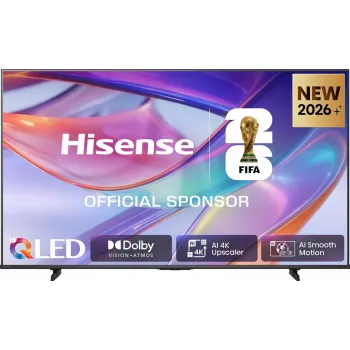 Hisense 65QS7 65 colių QLED 4K UHD išmanusis televizorius su Dolby Vision IQ, Dolby Atmos, trigubu imtuvu, Bluetooth, VIDAA U6, integruotu Alexa 20018168
