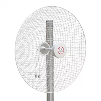 HISMART 5G/LTE/CBRS 2x2 MIMO Panel Antenna, 1.7-4.2 GHz, 20 dBi & 22 dBi, IP67 Outdoor