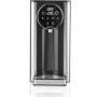 HNC HWS 8731 elektrinis virdulys su temperatūros reguliavimu, 1,7 L, 2200 W, stiklas ir nerūdijantis plienas, palaikymas šiltai, mėlynas LED, 360° pagrindas