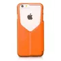 Hoco Apple iPhone 6 In.Design PU Flip Case Wallet Case Orange HI-L063