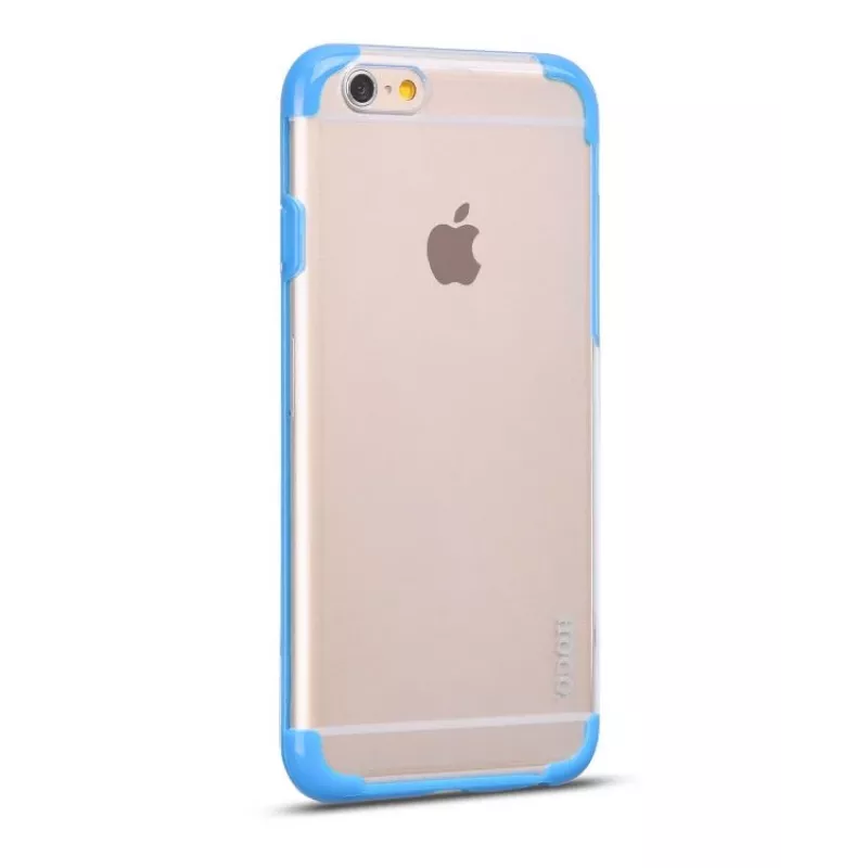 Hoco Apple iPhone 6 Steel Series Double Color Blue Back Cover