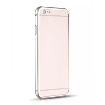 Hoco Blade Series Aliumininis Bumper Dėklas, skirtas Apple iPhone 6 Plus / 6s Plus - Sidabrinis