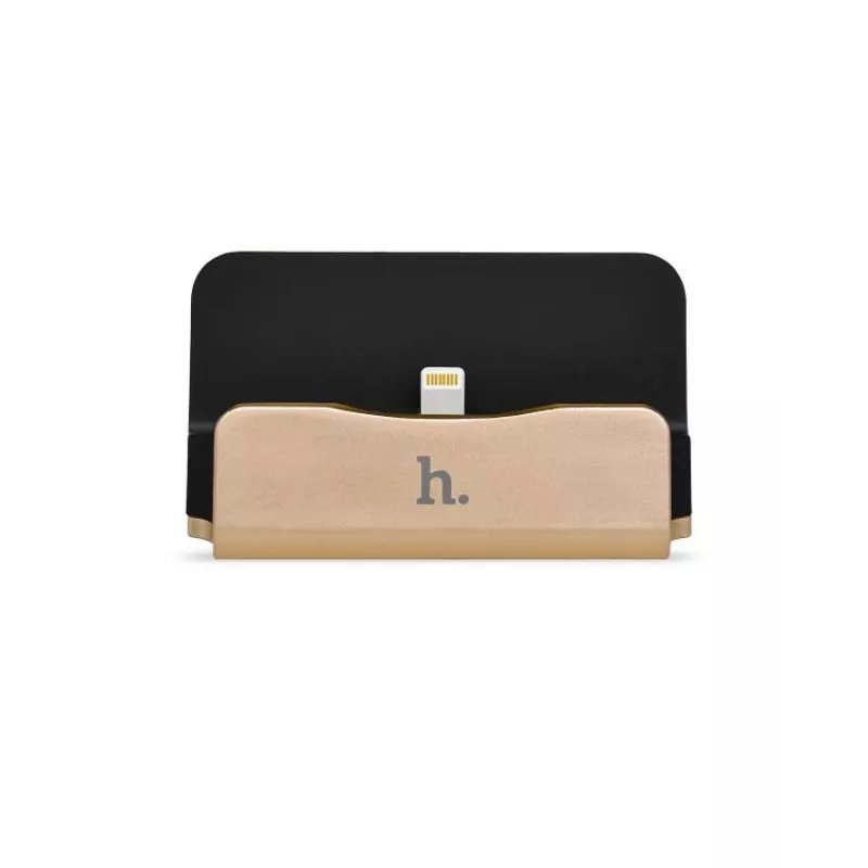 Hoco CPH18 Gold Desktop Docking Station su Lightning jungtimi