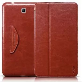 Hoco Crystal Series Folio Case, skirtas Samsung Galaxy Tab 4 8.0 SM-T330/T331/T335 - ruda