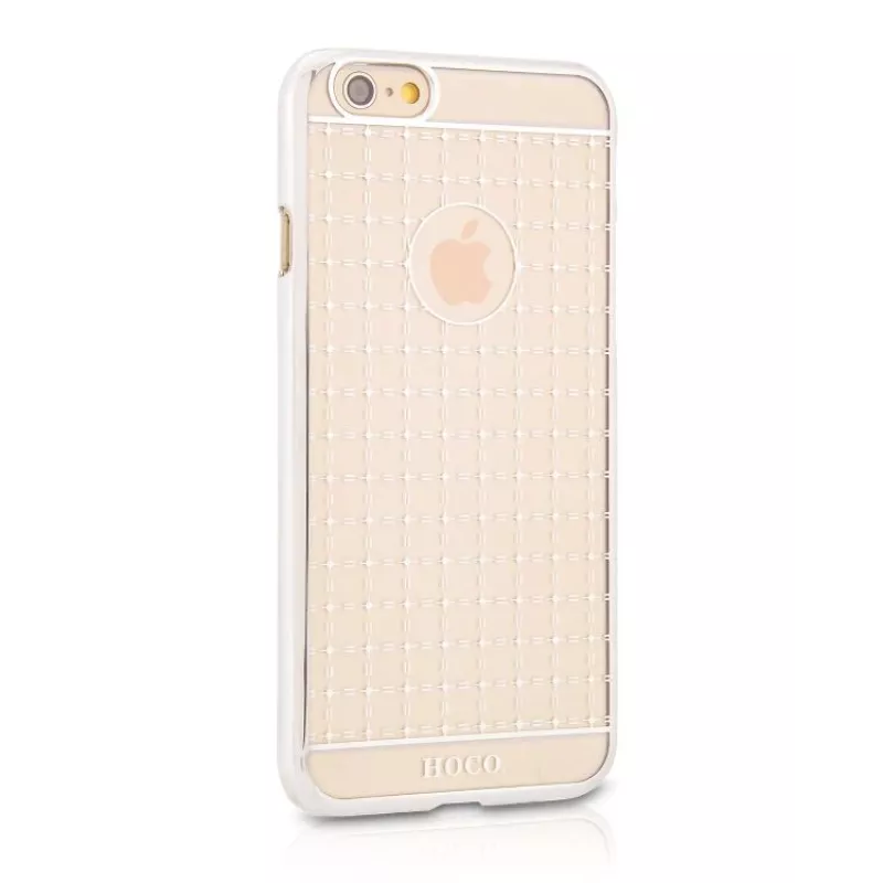 Hoco Defender Waffle Series HI-T033 Sidabrinis apsauginis dangtelis Apple iPhone 6 / 6S