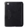 Hoco Galaxy Tab 3 8.0 Crystal Folder Series dėklas su atverčiamu viršeliu, juodas