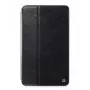 Hoco Galaxy Tab 3 8.0 Crystal Folder Series dėklas su atverčiamu viršeliu, juodas