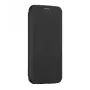 Hoco Juice Series Nappa Flip Case, skirtas Samsung Galaxy Note 5, juodas