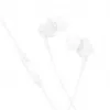 Hoco M113 Clear Universal Digital Earphones with Microphone for Apple Lightning, White