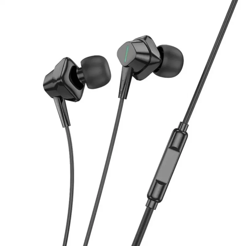 Hoco M113 Skaidrūs universalūs skaitmeniniai ausinukai su mikrofonu, skirti iPhone/iPad (Lightning)