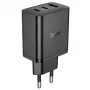 Hoco N50 Scenery PD45W (2C1A) Charger EU Plug Black