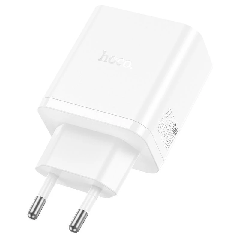Hoco N51 Scenery PD65W (2C1A) GaN Charger EU Plug White