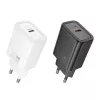 Hoco N60 Gentle Single Port PD20W Charger (EU) White