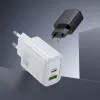 Hoco N61 Gentle PD20W+QC3.0 įkroviklis (ES) Baltas