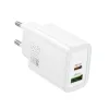 Hoco N61 Gentle PD20W+QC3.0 įkroviklis (ES) Baltas