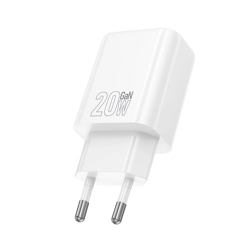 Hoco N61 Gentle PD20W+QC3.0 įkroviklis (ES) Baltas