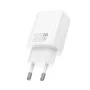 Hoco N61 Gentle PD20W+QC3.0 įkroviklis (ES) Baltas