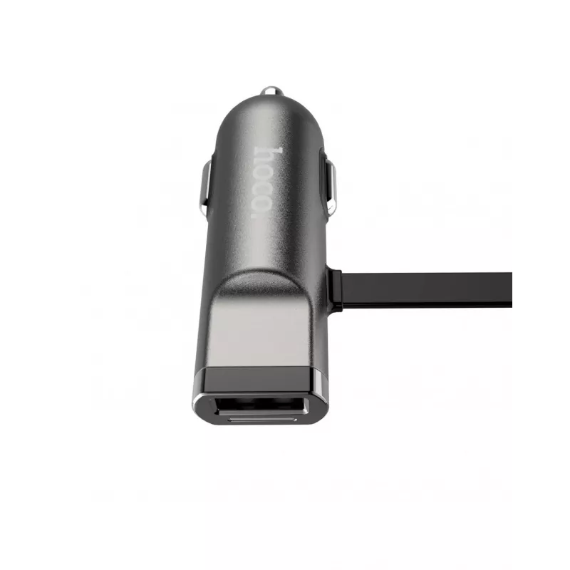 Hoco Universal UCL01 Daugiafunkcinis Apple + Micro USB laidas, pilkas, 1,2 m