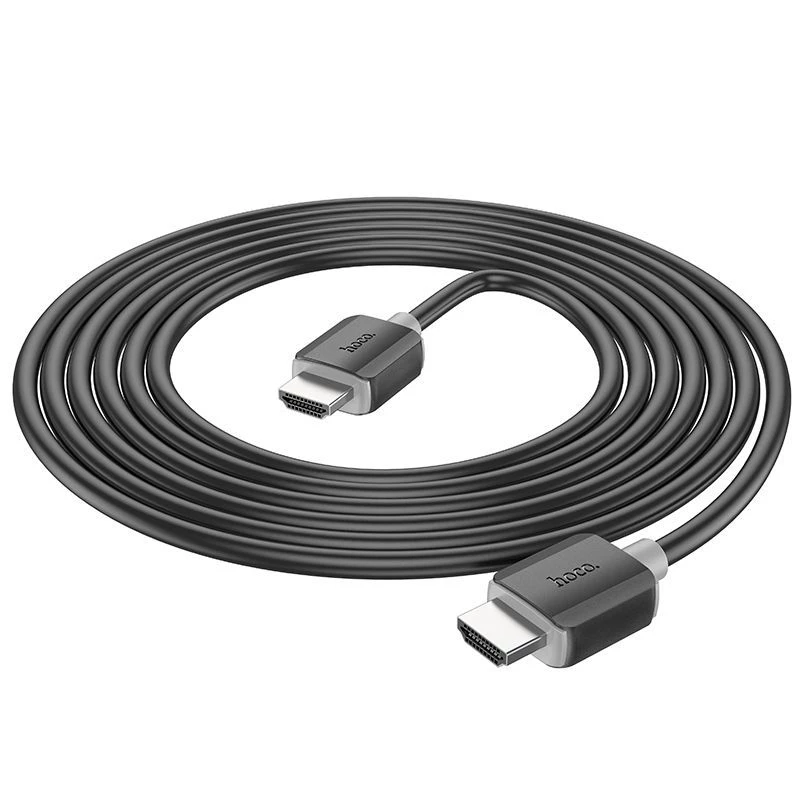 Hoco US08 HDMI 2.0 laidas 3m juodas 4K HDR auksu padengtas