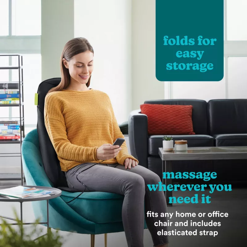 Homedics SBM-65H-EU Shiatsu Experience nugaros masažuoklis su šiluma