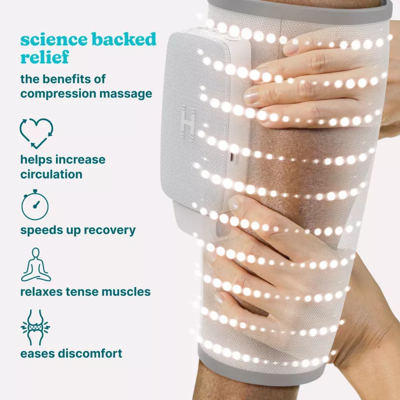 Homedics SR-CMC10H Modulair Calf Wrap Massager with Soothing Heat