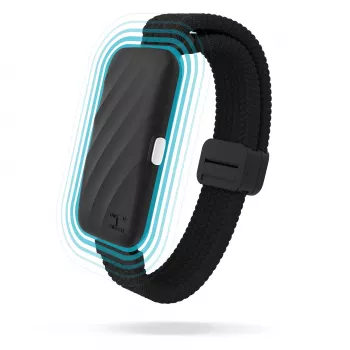 HoMedics SS-WB100BL-WW WakeBand – Jūsų tylus žadintuvas, mėlynas – nešiojamas vibracinis žadintuvas ir kūno rengybos sekiklis