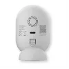 Homematic IP Indoor Camera basic (HmIP-CI-B) – 3 MP Wi-Fi Security Camera, White/Black
