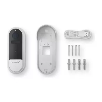 Homematic IP vaizdo durų skambutis HmIP-CODB, 3 MP, Wi-Fi, baltas