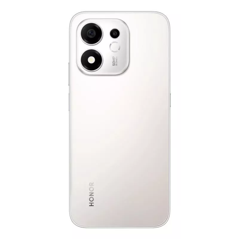 HONOR 600 Smart 4/128GB sidabrinis 6.5 colio Dual SIM išmanusis telefonas su 50MP kamera ir 5000mAh baterija