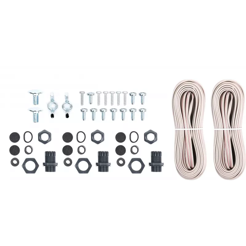 HORMANN SK rinkinys Lineamatic, Portronic D 5000 – Sommer EL-301 fotoelementų pora ir SLK 24V LED įspėjamoji lempa su tvirtinimo varžtais