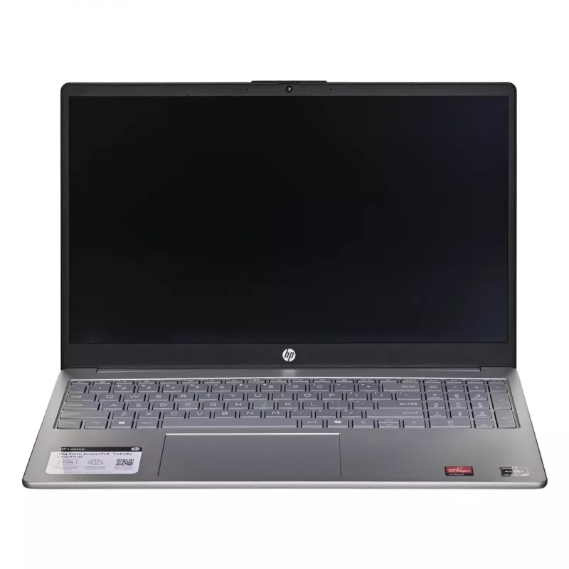 HP 15-FC0146DDX Ryzen 5 7520U 15.6 colio WUXGA Touch IPS 8GB RAM 512GB SSD Bluetooth Windows 11 Natural Silver (Repack) 2 metų garantija
