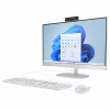 HP 24-cr0430ng 23.8 colio All-in-One stalinis kompiuteris, Intel Core i3-1315U, 8GB RAM, 256GB SSD, Windows 11 Home, baltas