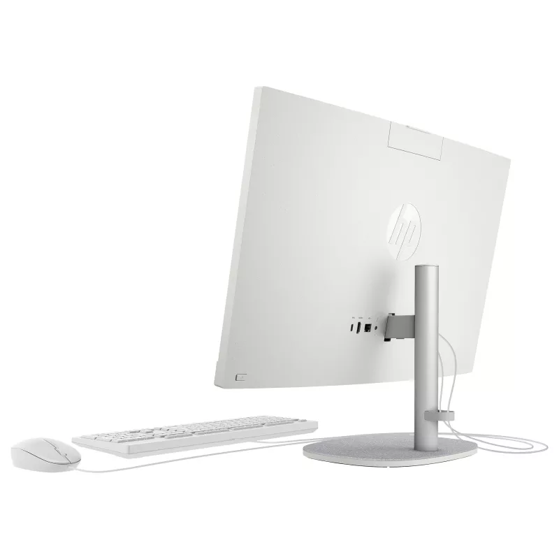 HP 24-cr0430ng 23.8 colio All-in-One stalinis kompiuteris, Intel Core i3-1315U, 8GB RAM, 256GB SSD, Windows 11 Home, baltas