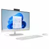 HP 24-cr0430ng 23.8 colio All-in-One stalinis kompiuteris, Intel Core i3-1315U, 8GB RAM, 256GB SSD, Windows 11 Home, baltas