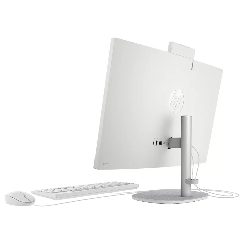 HP 24-cr0450ng All-in-One PC, 23,8 colio FHD IPS, Intel Core i5-1334U, 8GB RAM, 512GB SSD, Windows 11 Home, baltas