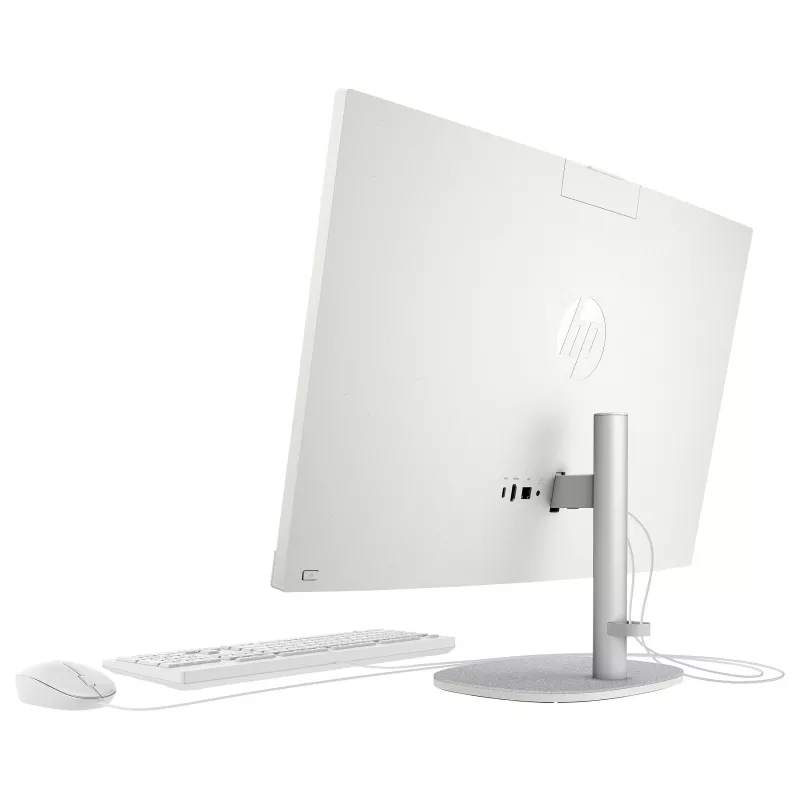 HP 27-cr0457ng All-in-One kompiuteris, 27 colių FHD ekranas, Intel Core i5-1335U, 8GB RAM, 512GB SSD, Windows 11 Home, baltas