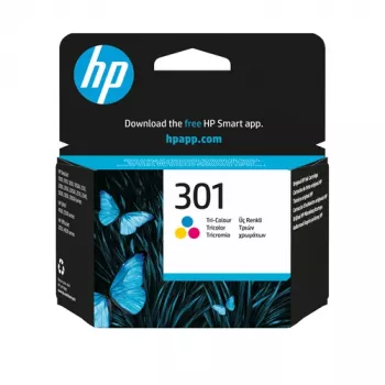 HP 301 Original juodas rašalo kasetė