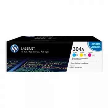HP 304A Multipack Original Ink Cartridge (Black & Tri-color) (CF372AM)