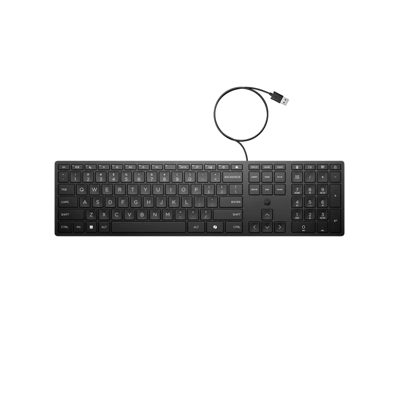 HP 320K Wired Keyboard SmartBuy (EN) - Black - QWERTY - USB