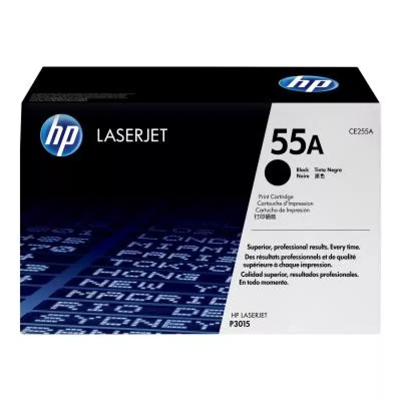 HP 55A Originalus Tonerio Kasetė, Juoda (CE255A) - 6 000 Puslapių