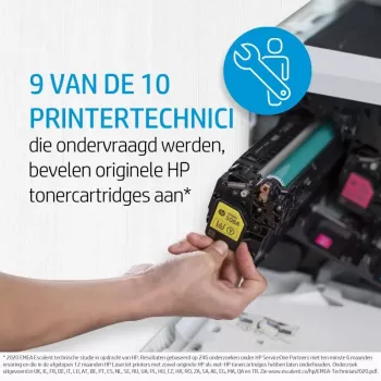 HP 646A geltonos spalvos tonerių kasetė (CF032A) – standartinė išeiga
