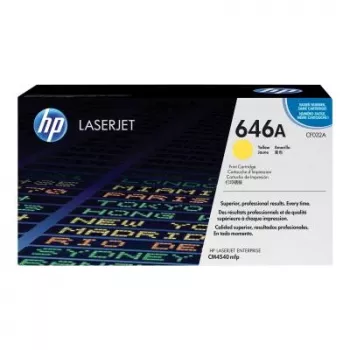 HP 646A geltonos spalvos tonerių kasetė (CF032A) – standartinė išeiga