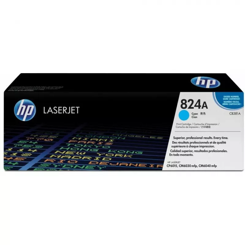 HP 650A Cyan originali dažų kasetė (CE271AC) - Contract