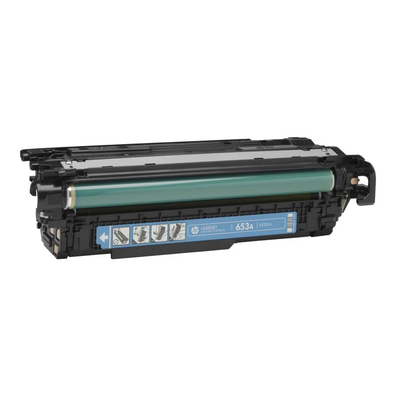 HP 654A Cyan Original Toner Cartridge (CF331A) - 15 000 puslapių
