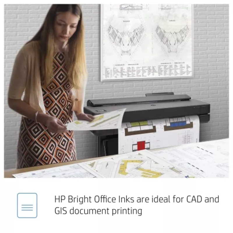 HP 728 (F9K16A) originali rašalo kasetė purpurinė – 40 ml dažų pagrindu, skirta DesignJet T730/T830